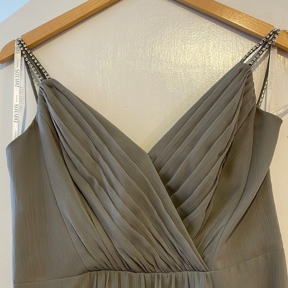 David’s Bridal Bridesmaid Dress in Mercury - Picture 6 of 9